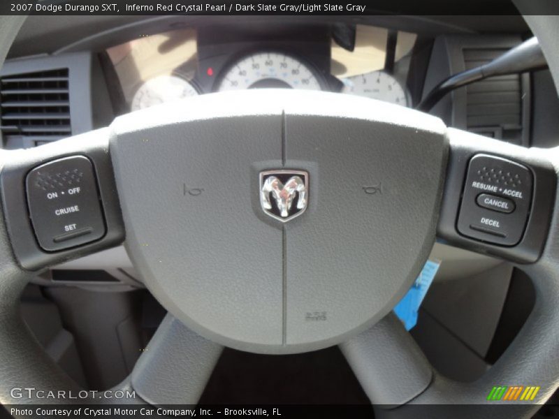 Inferno Red Crystal Pearl / Dark Slate Gray/Light Slate Gray 2007 Dodge Durango SXT