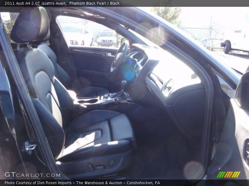 Phantom Black Pearl / Black 2011 Audi A4 2.0T quattro Avant