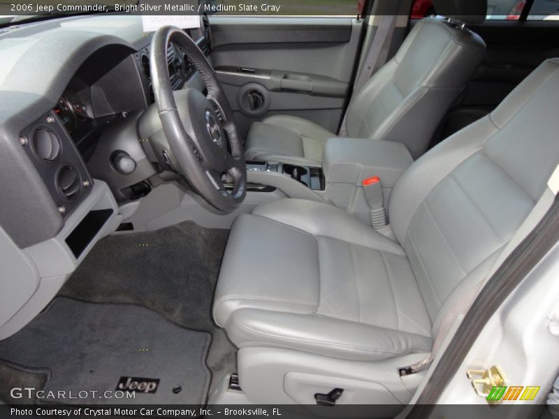 Bright Silver Metallic / Medium Slate Gray 2006 Jeep Commander