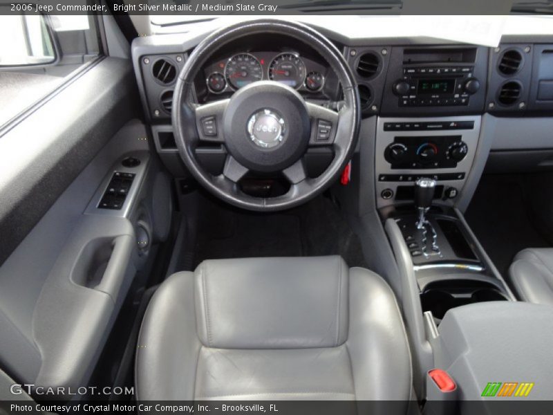 Bright Silver Metallic / Medium Slate Gray 2006 Jeep Commander