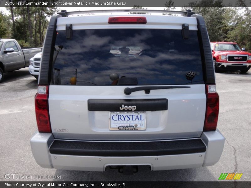 Bright Silver Metallic / Medium Slate Gray 2006 Jeep Commander