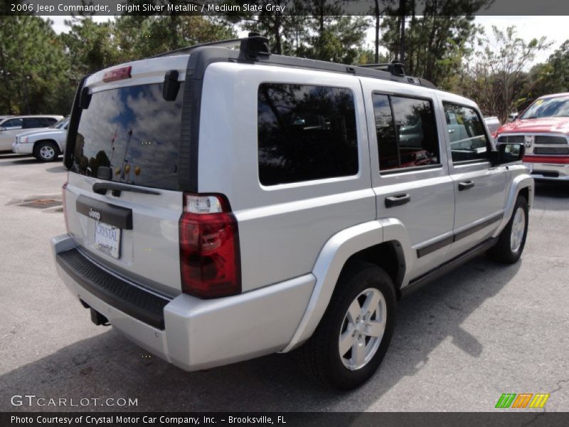Bright Silver Metallic / Medium Slate Gray 2006 Jeep Commander