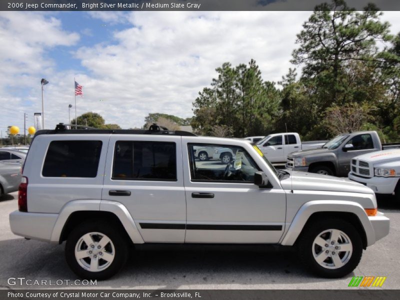 Bright Silver Metallic / Medium Slate Gray 2006 Jeep Commander