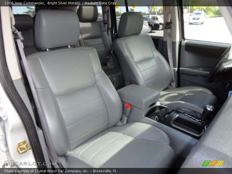 Bright Silver Metallic / Medium Slate Gray 2006 Jeep Commander