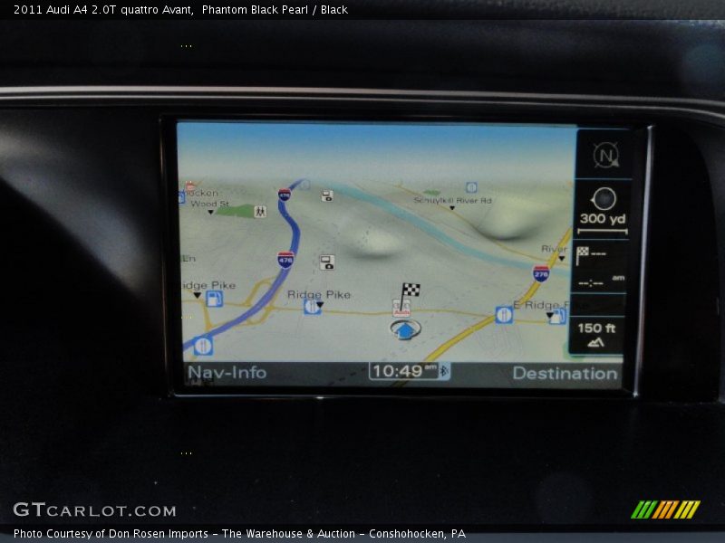 Navigation of 2011 A4 2.0T quattro Avant