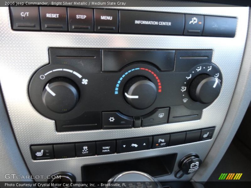 Bright Silver Metallic / Medium Slate Gray 2006 Jeep Commander