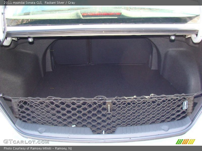 Radiant Silver / Gray 2011 Hyundai Sonata GLS