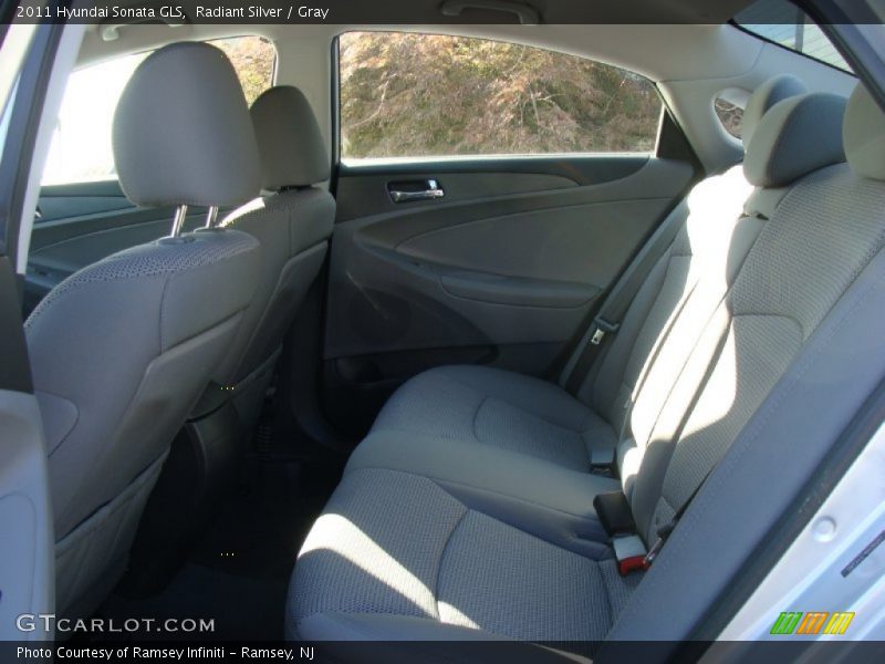 Radiant Silver / Gray 2011 Hyundai Sonata GLS