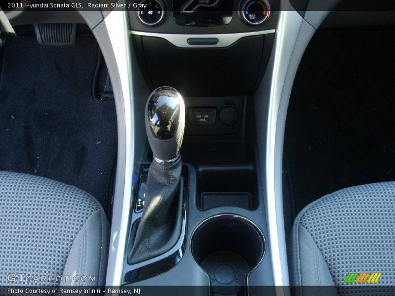 Radiant Silver / Gray 2011 Hyundai Sonata GLS