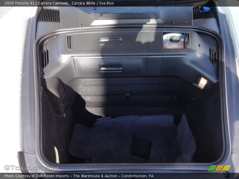  2006 911 Carrera Cabriolet Trunk