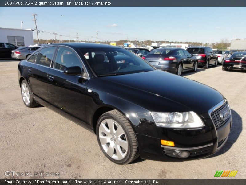 Front 3/4 View of 2007 A6 4.2 quattro Sedan