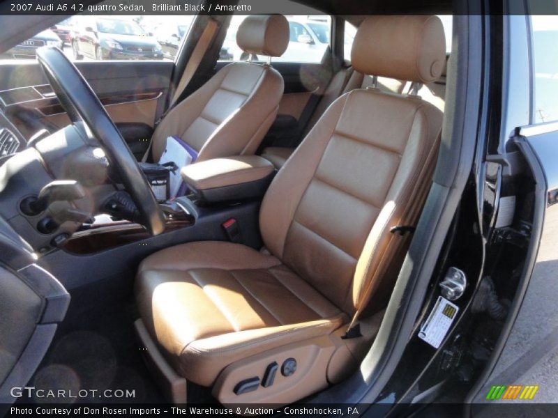  2007 A6 4.2 quattro Sedan Amaretto Interior