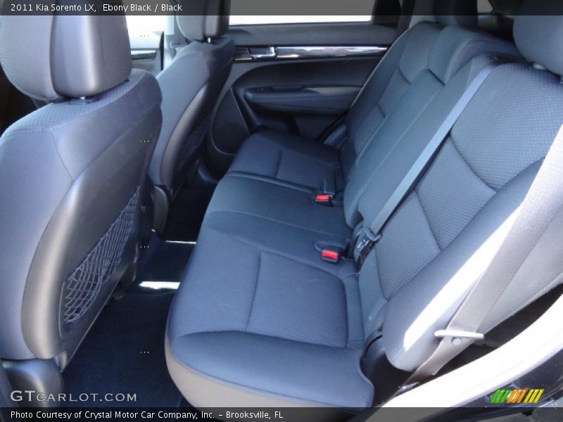 Ebony Black / Black 2011 Kia Sorento LX