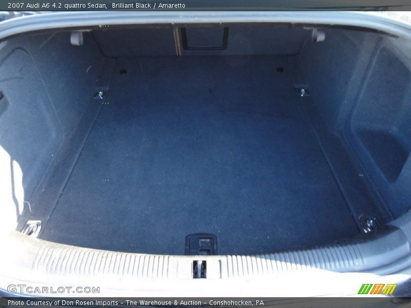 Brilliant Black / Amaretto 2007 Audi A6 4.2 quattro Sedan