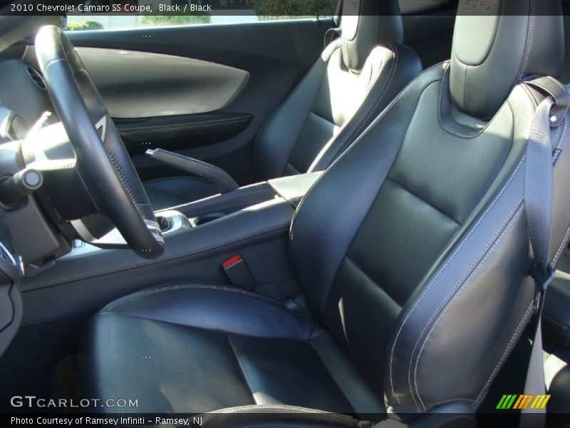  2010 Camaro SS Coupe Black Interior