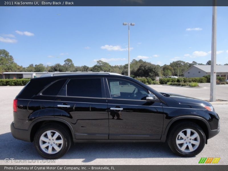 Ebony Black / Black 2011 Kia Sorento LX
