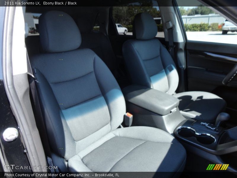 Ebony Black / Black 2011 Kia Sorento LX