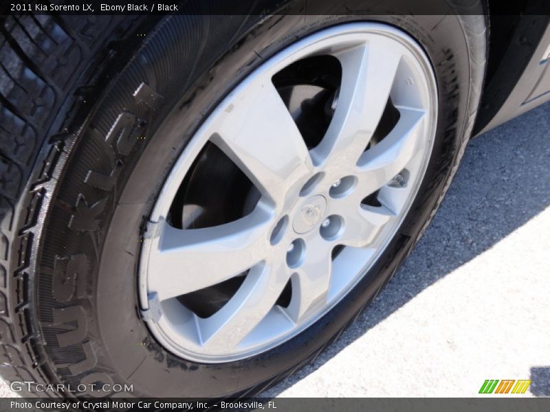 Ebony Black / Black 2011 Kia Sorento LX