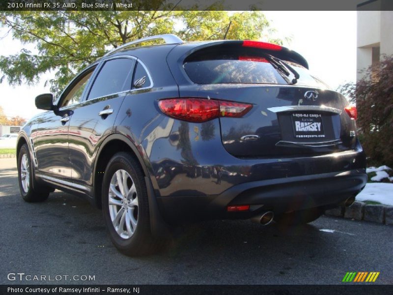 Blue Slate / Wheat 2010 Infiniti FX 35 AWD