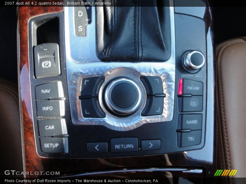 Controls of 2007 A6 4.2 quattro Sedan