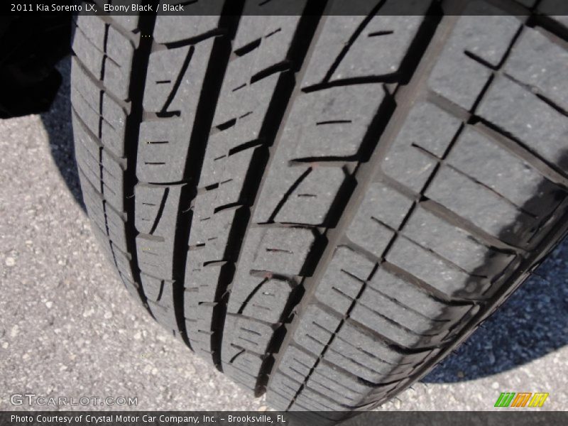 Ebony Black / Black 2011 Kia Sorento LX