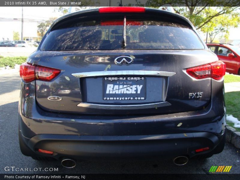 Blue Slate / Wheat 2010 Infiniti FX 35 AWD