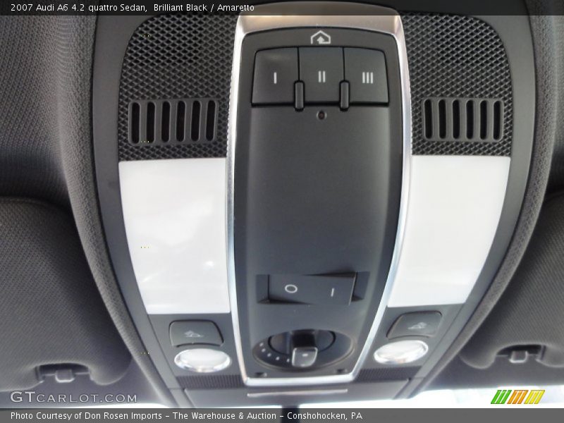 Brilliant Black / Amaretto 2007 Audi A6 4.2 quattro Sedan