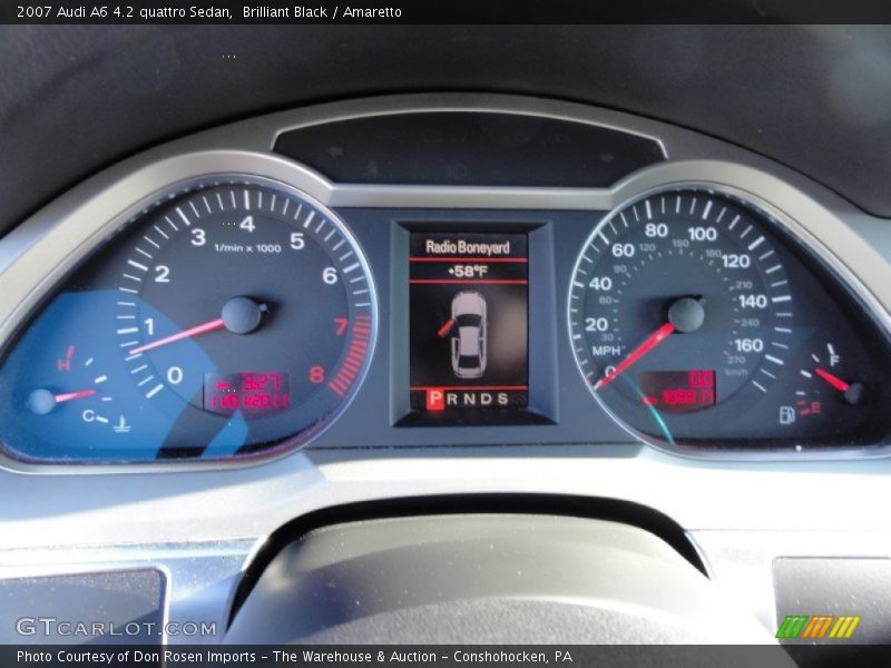  2007 A6 4.2 quattro Sedan 4.2 quattro Sedan Gauges