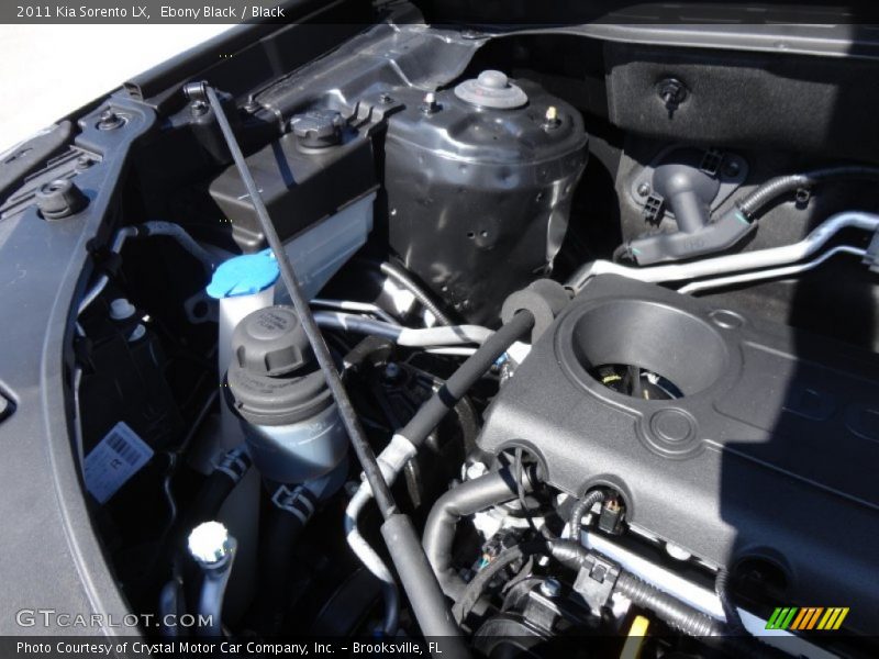 Ebony Black / Black 2011 Kia Sorento LX