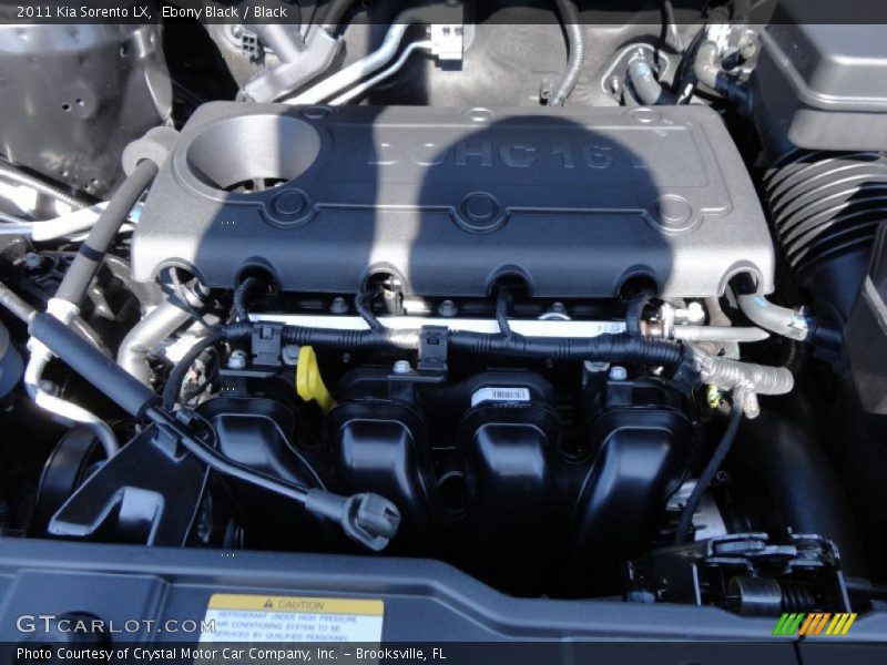 Ebony Black / Black 2011 Kia Sorento LX