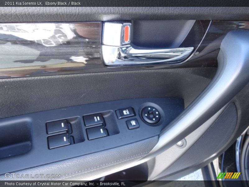 Ebony Black / Black 2011 Kia Sorento LX