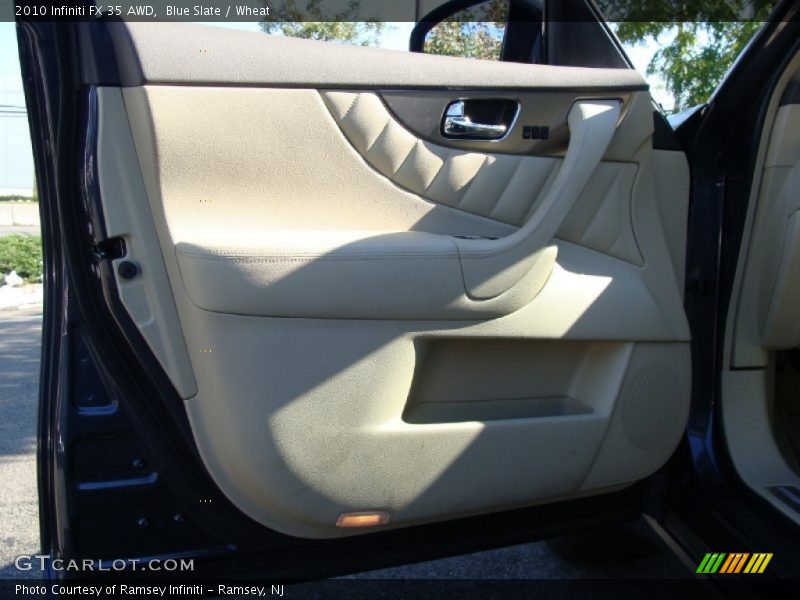 Blue Slate / Wheat 2010 Infiniti FX 35 AWD