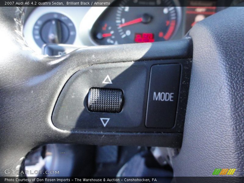 Brilliant Black / Amaretto 2007 Audi A6 4.2 quattro Sedan