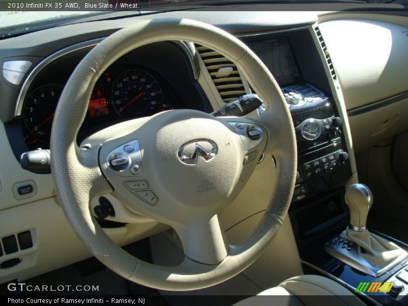 Blue Slate / Wheat 2010 Infiniti FX 35 AWD