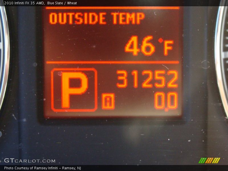 Blue Slate / Wheat 2010 Infiniti FX 35 AWD