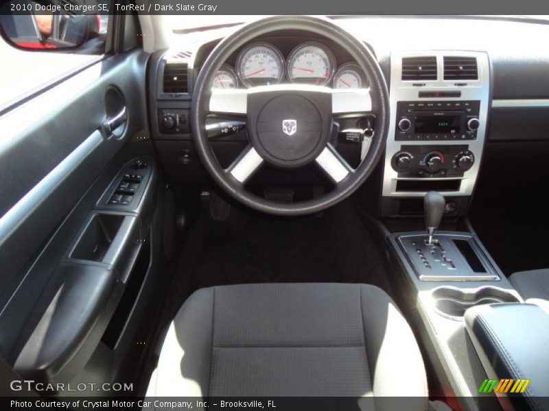 TorRed / Dark Slate Gray 2010 Dodge Charger SE