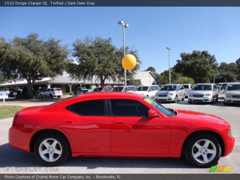 TorRed / Dark Slate Gray 2010 Dodge Charger SE