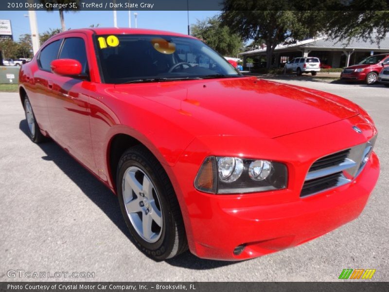 TorRed / Dark Slate Gray 2010 Dodge Charger SE