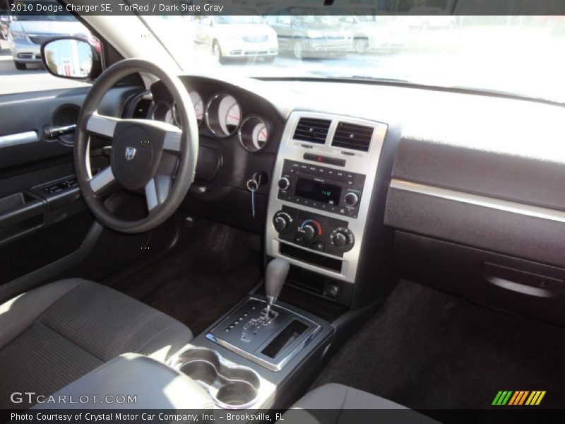 TorRed / Dark Slate Gray 2010 Dodge Charger SE