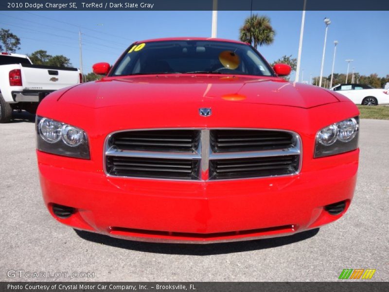 TorRed / Dark Slate Gray 2010 Dodge Charger SE