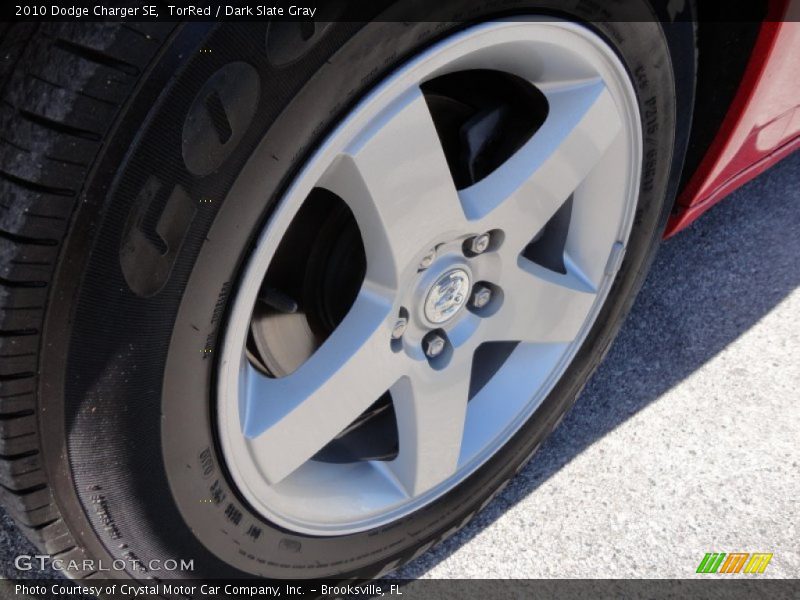 TorRed / Dark Slate Gray 2010 Dodge Charger SE