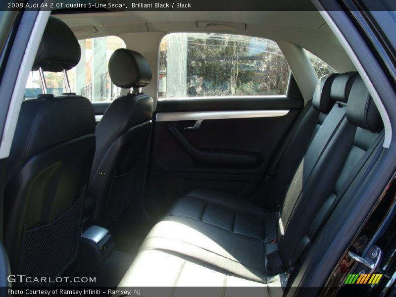 Brilliant Black / Black 2008 Audi A4 2.0T quattro S-Line Sedan