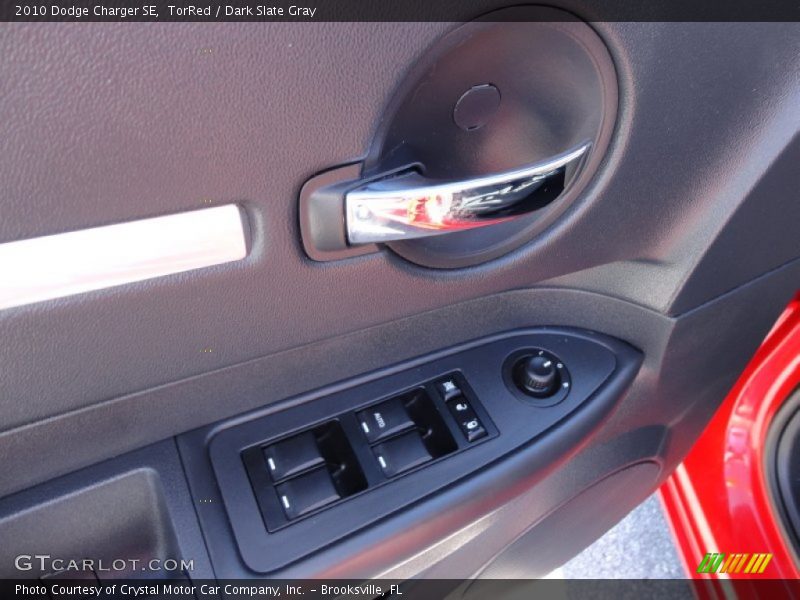 TorRed / Dark Slate Gray 2010 Dodge Charger SE