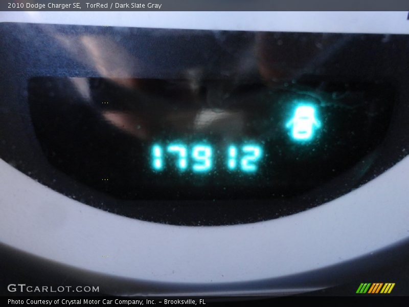 TorRed / Dark Slate Gray 2010 Dodge Charger SE
