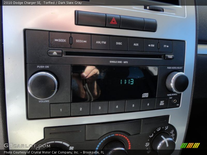 TorRed / Dark Slate Gray 2010 Dodge Charger SE