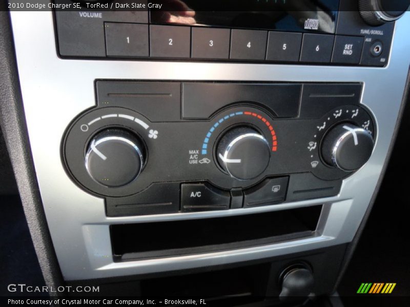 TorRed / Dark Slate Gray 2010 Dodge Charger SE
