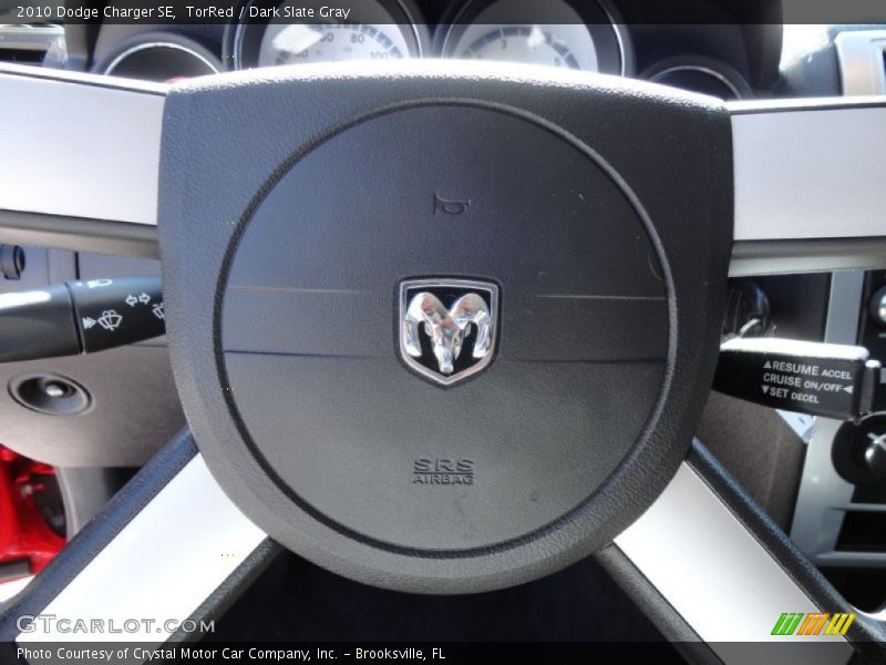 TorRed / Dark Slate Gray 2010 Dodge Charger SE