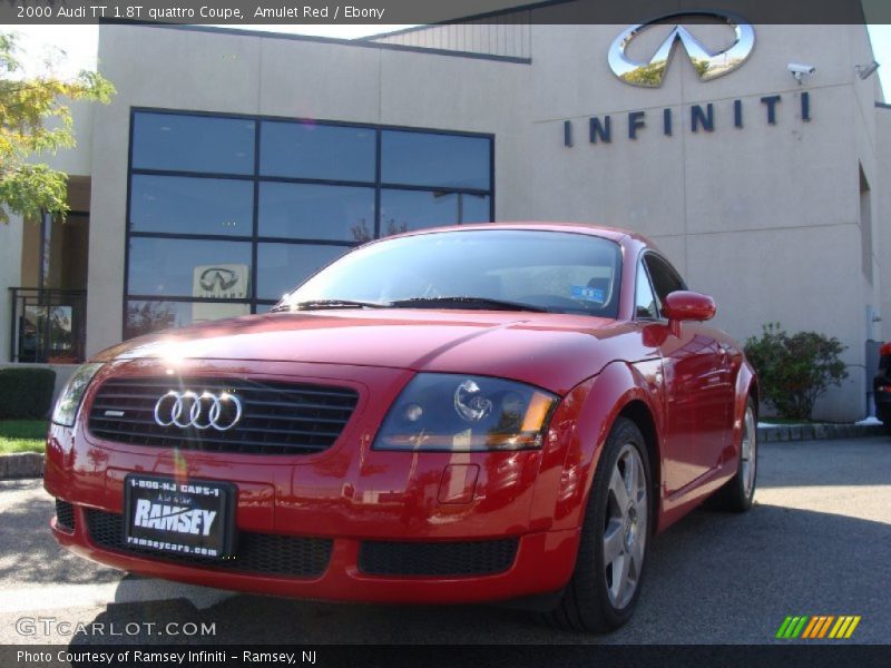 Amulet Red / Ebony 2000 Audi TT 1.8T quattro Coupe