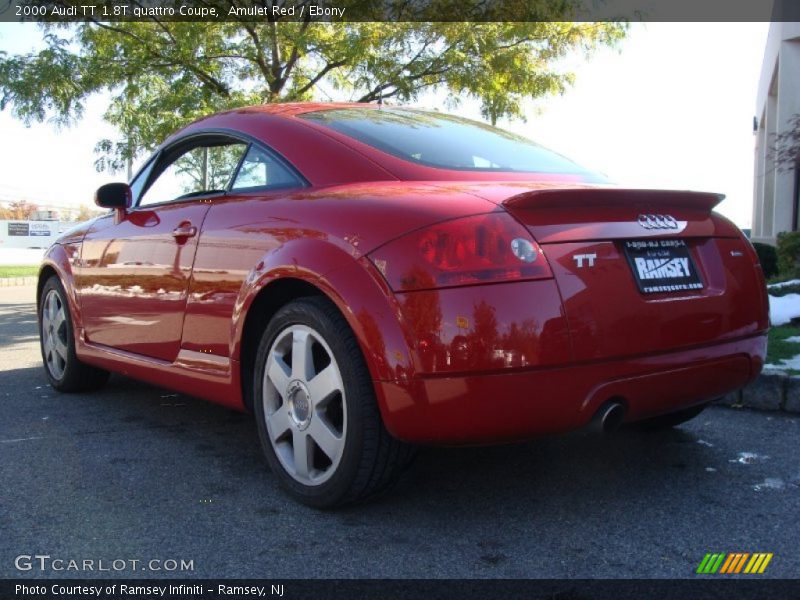Amulet Red / Ebony 2000 Audi TT 1.8T quattro Coupe