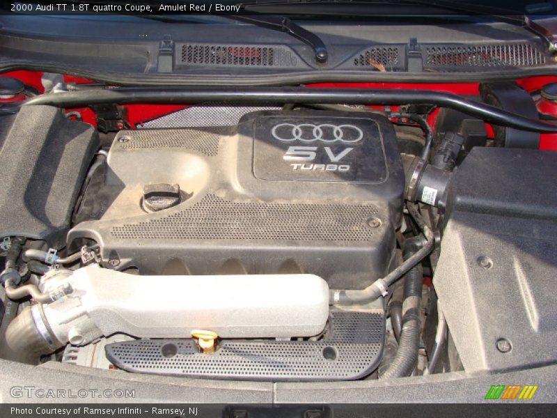  2000 TT 1.8T quattro Coupe Engine - 1.8 Liter Turbocharged DOHC 20-Valve 4 Cylinder